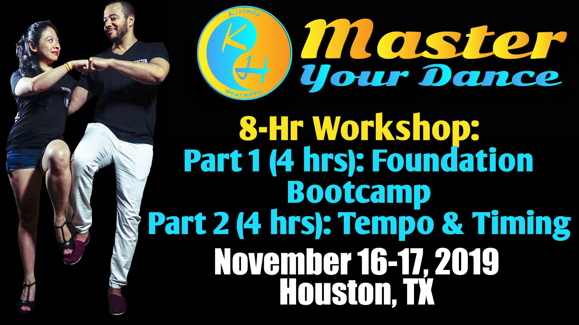 Kizomba Master Your Dance Workshop Foundation, Timing, and Tempo