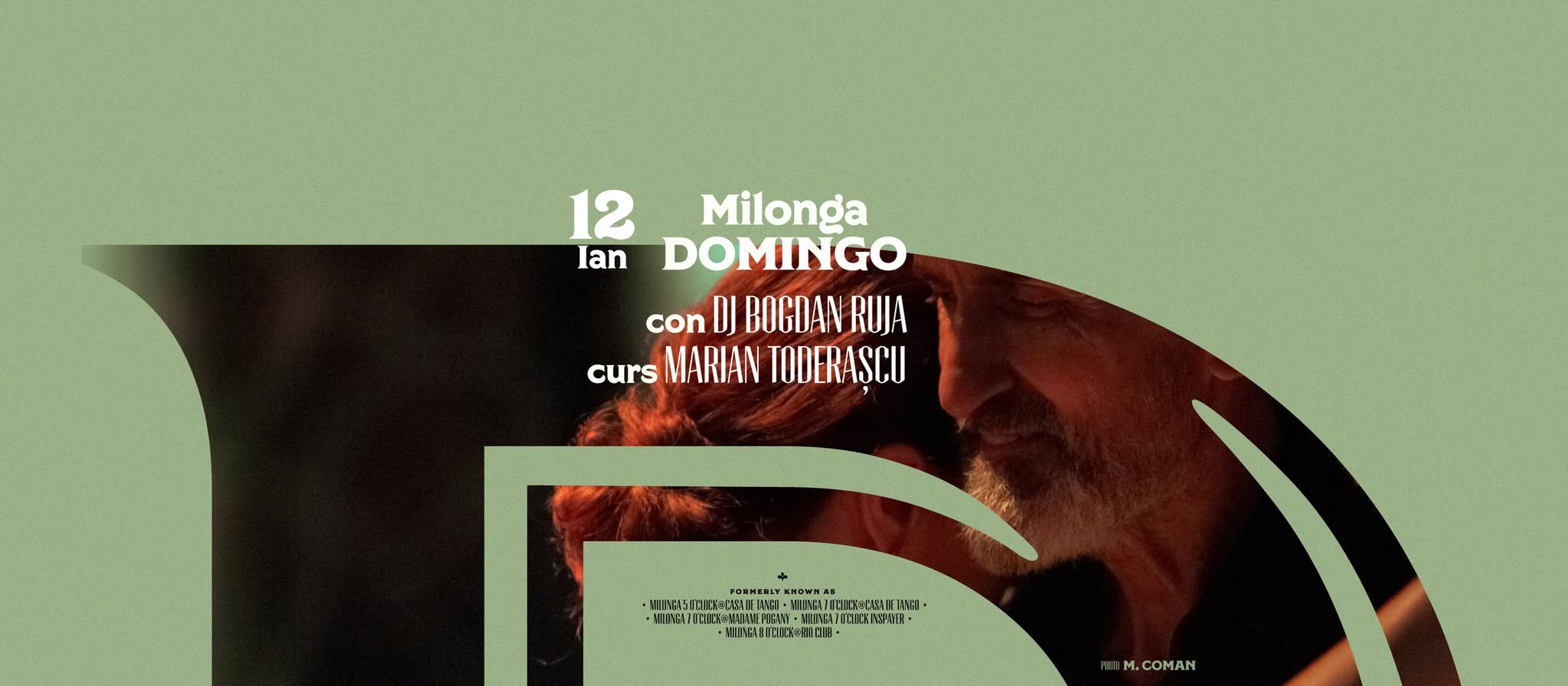 Milonga DOMINGO 12 Ianuarie