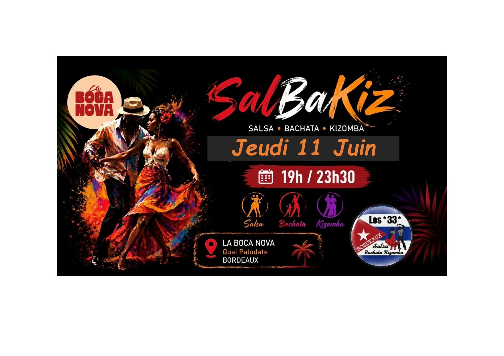 SalBaKiz avec Los *33* à La Boca Nova
