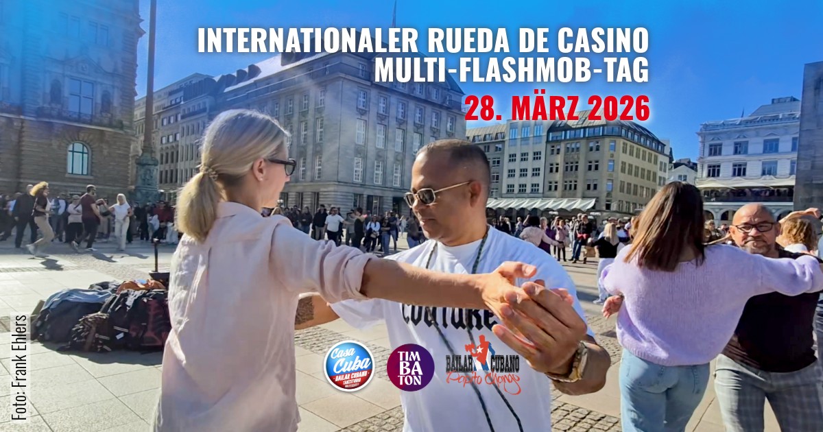 Internationaler Rueda de Casino Flashmob Hamburg
