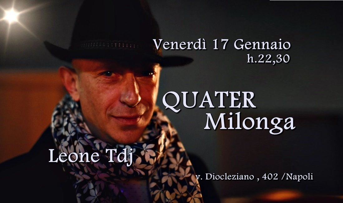 Venerdì_Milonga con Leone Tdj