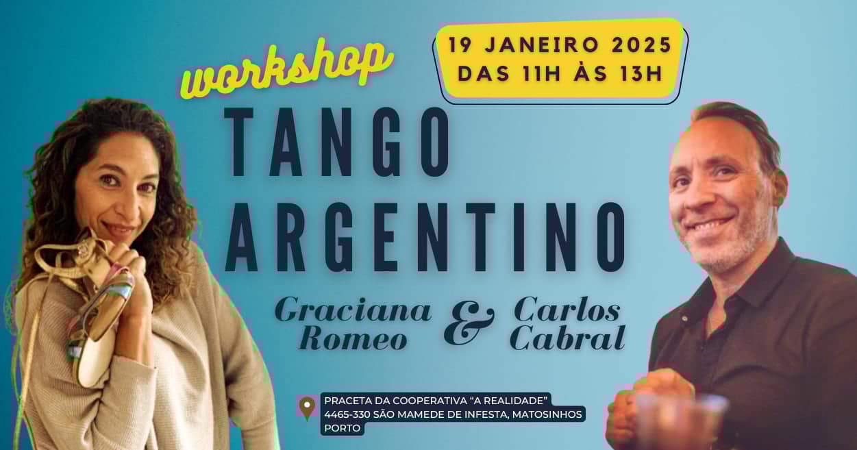 Workshop de Tango Argentino no Porto