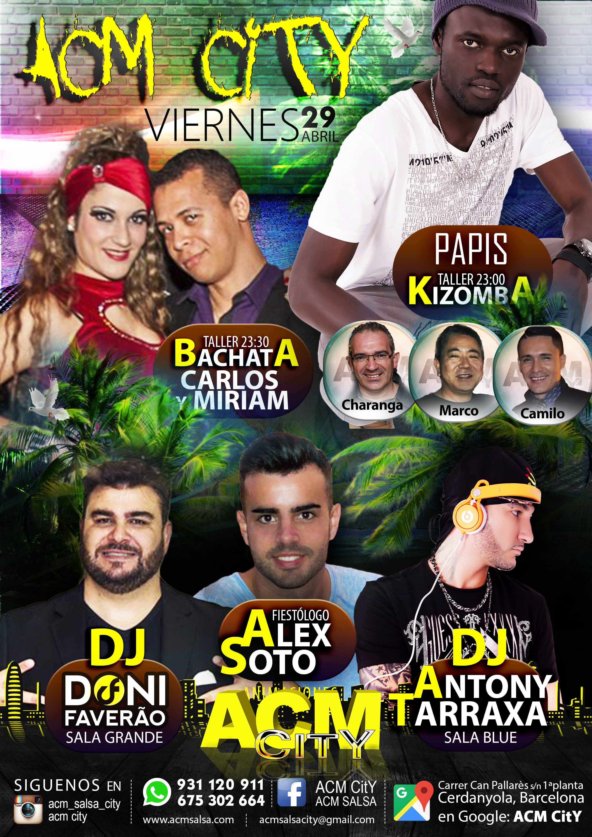 Friday: PRE ANNIVERSARY ACM CitY