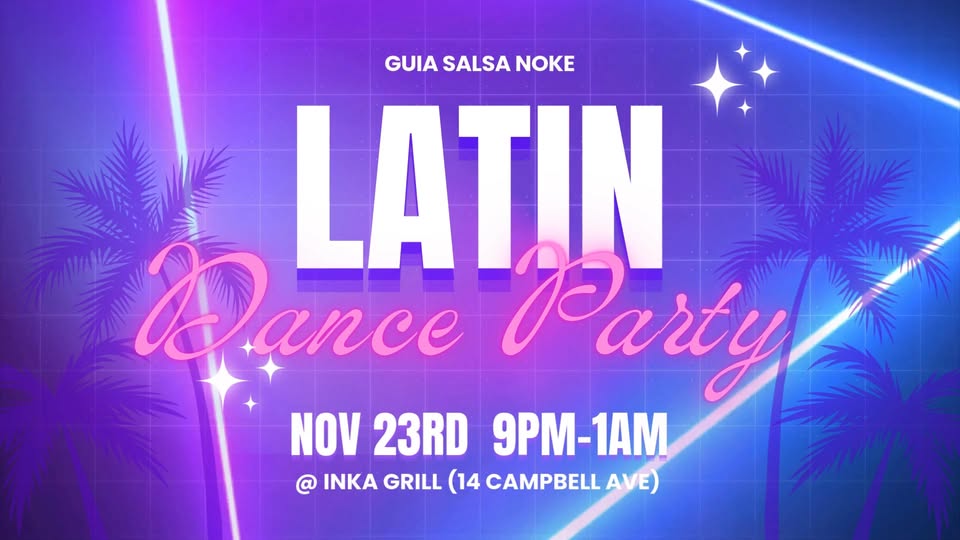 Latin Dance Party at Inka Grill