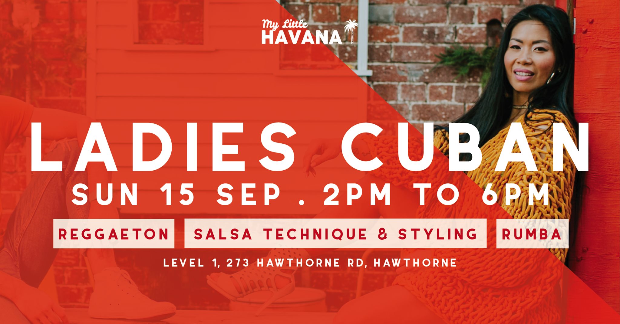 Cuban 4 with Jo Anne - Ladies ONLY Sunday 15 September