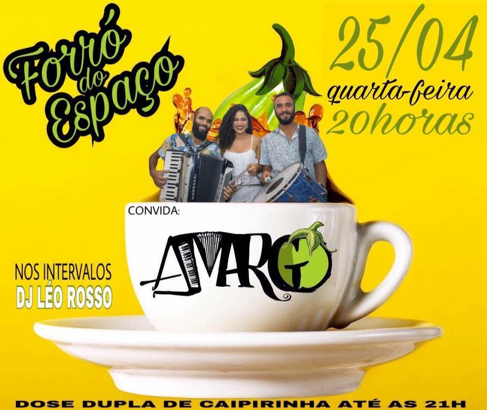 FORRÓ DO ESPAÇO convida TRIO AMARGÔ
