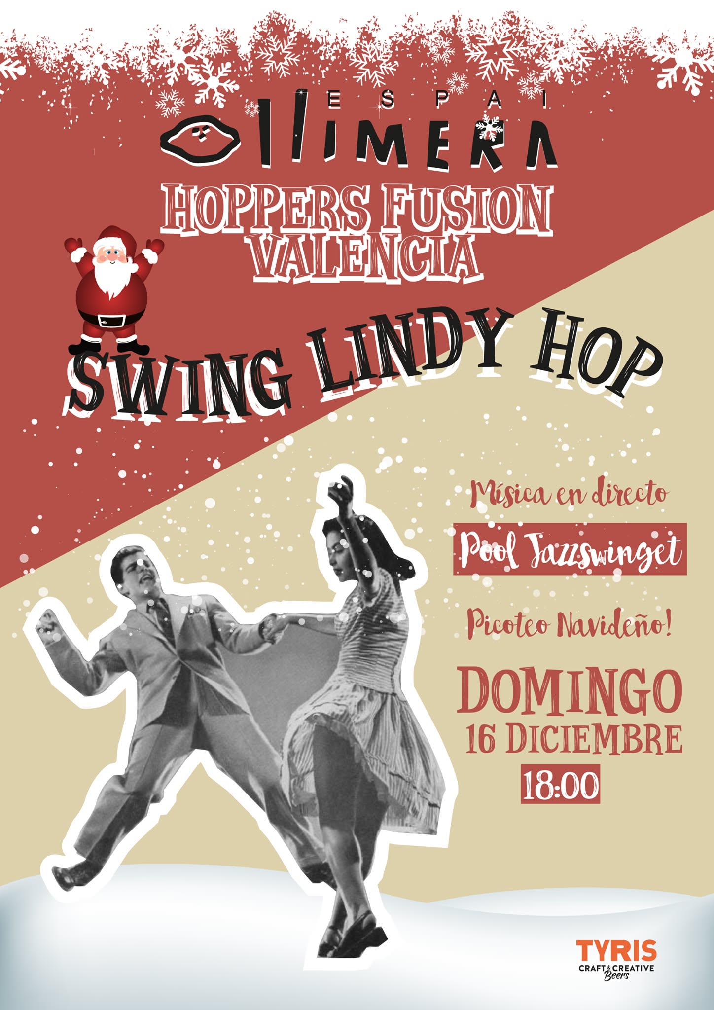 Pool JazzSwinget en la Llimera. JAM Navideña