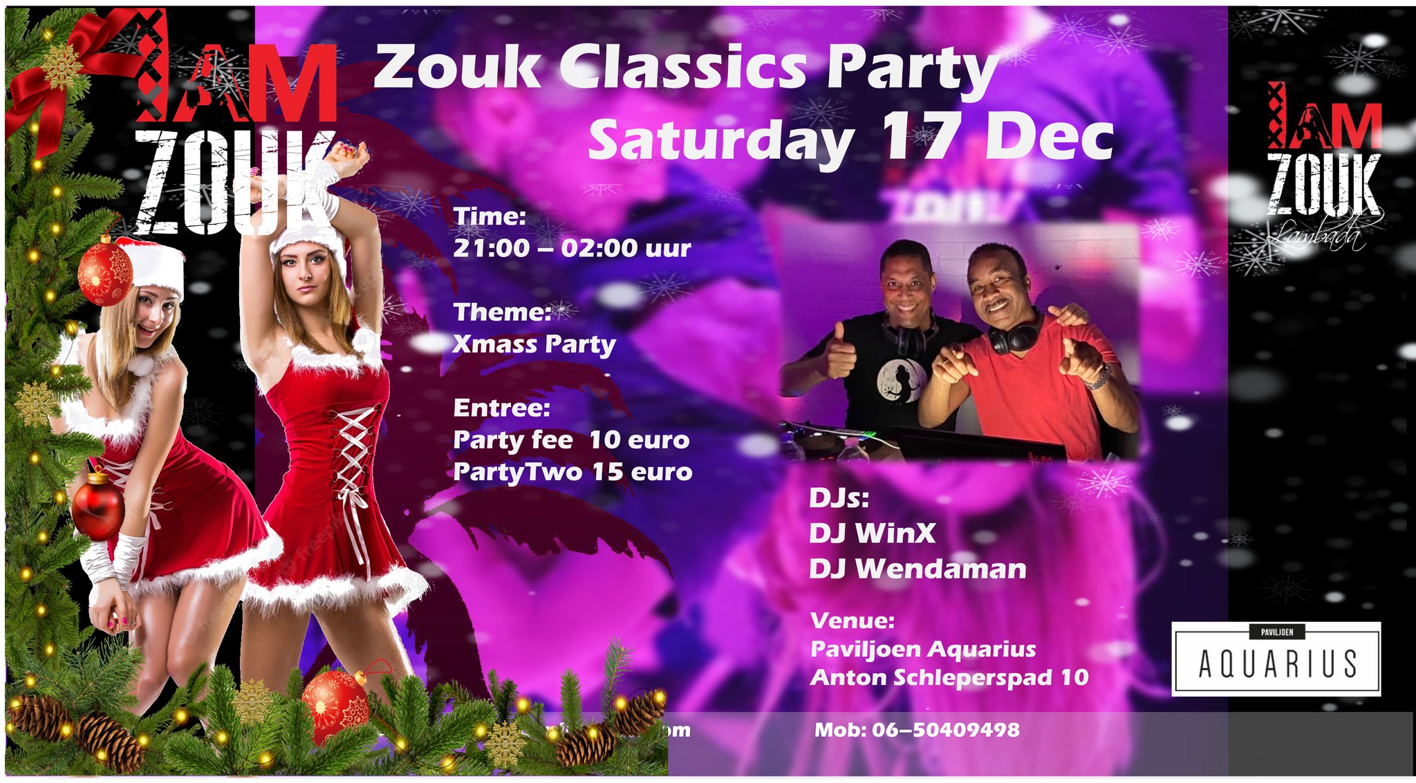 IAmZouk Pre Xmass Classics Party at the Lake!!