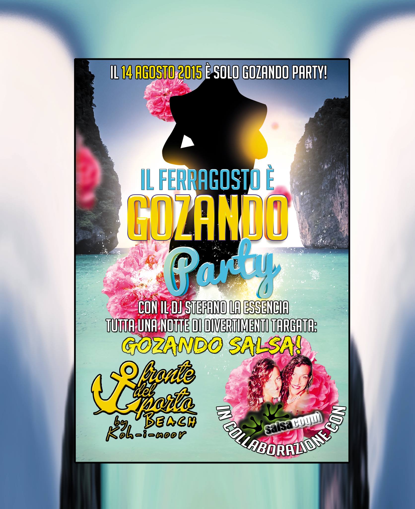 VENERDì 14 AGOSTO @ FRONTE DEL PORTO BEACH ! IL FERRAGOSTO LATINO TARGATO GOZANDO SALSA!