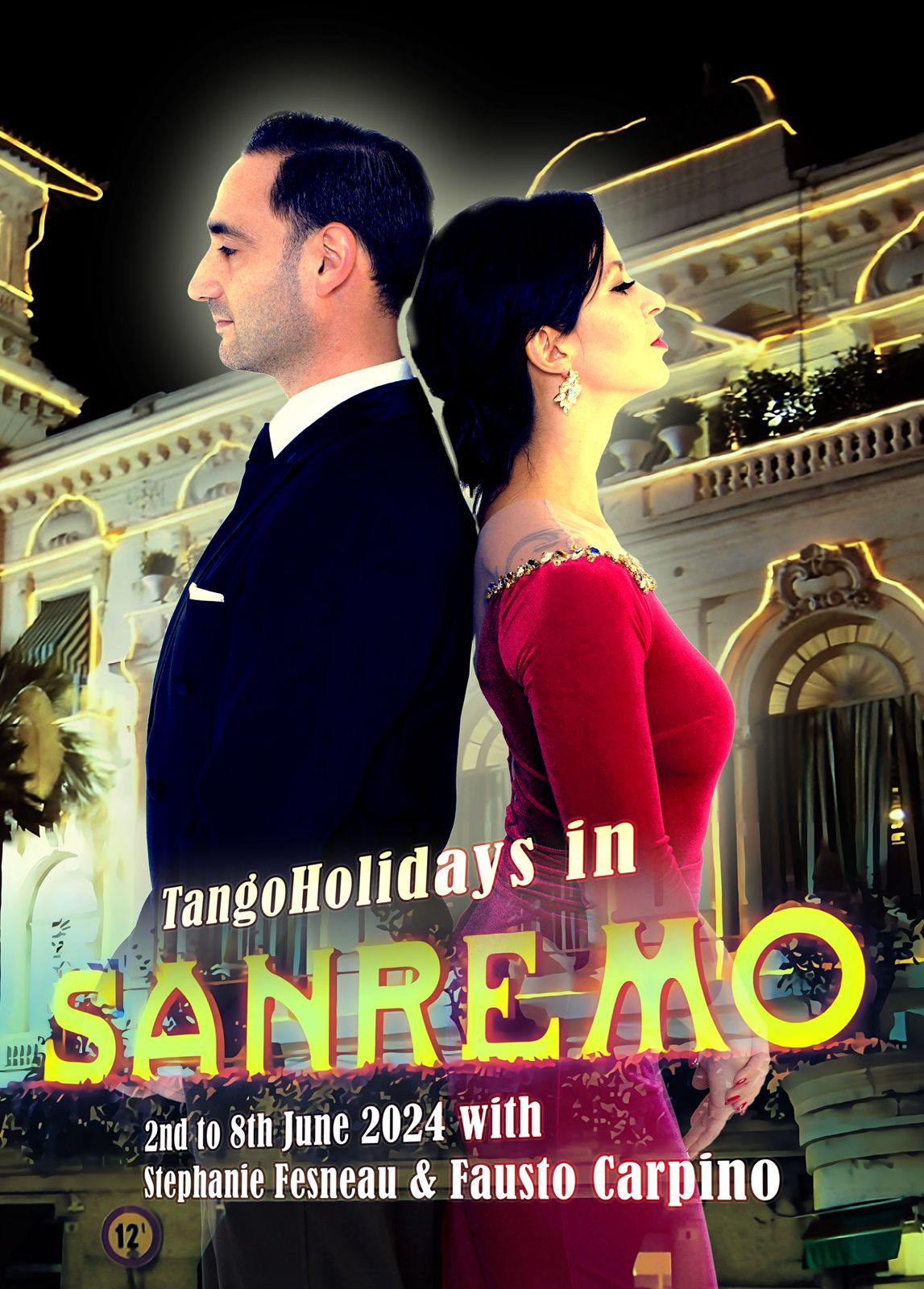 TangoHolidays in Sanremo mit Stephanie Fesneau & Fausto Carpino