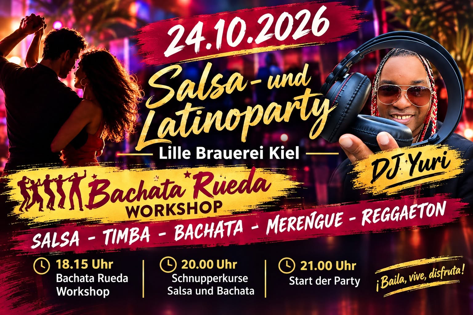Salsa- und Latinoparty in der Lille Brauerei