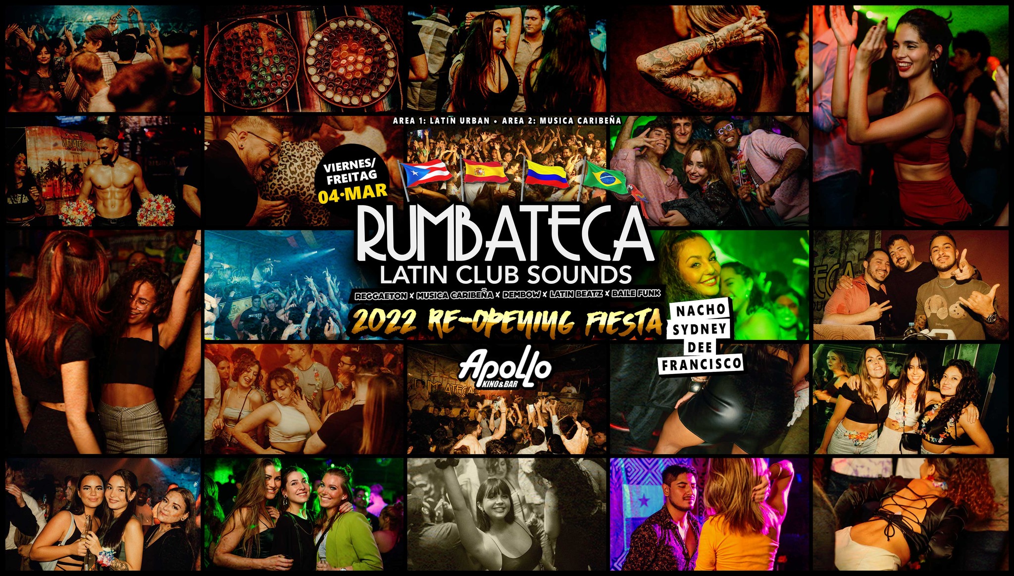 FR 04.03. • RUMBATECA • Latin Club Sounds • Apollo Aachen (2G++)