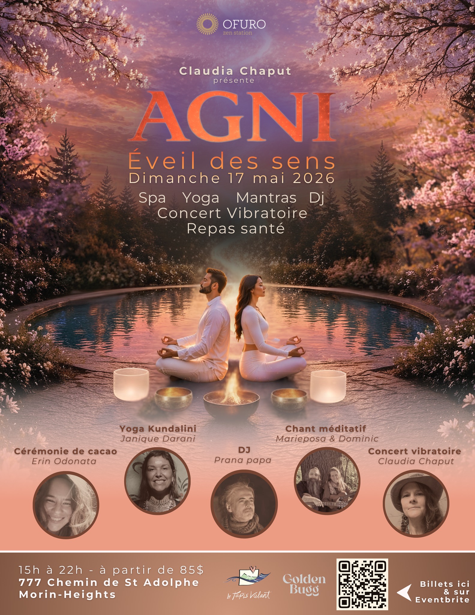 AGNI 2: Éveil des Sens. Spa,Yoga,DJ et Ateliers bien être