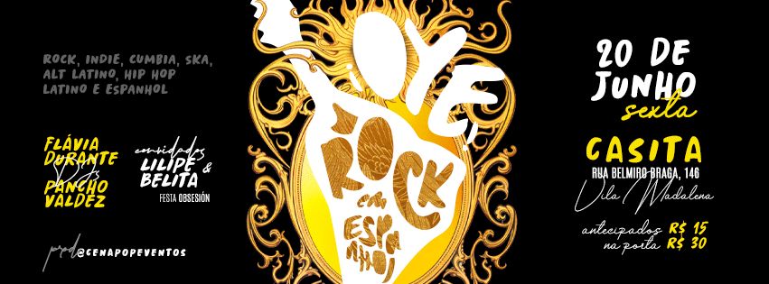 Oye Rock em Espanhol @ Casita :: 20 de junho, sexta