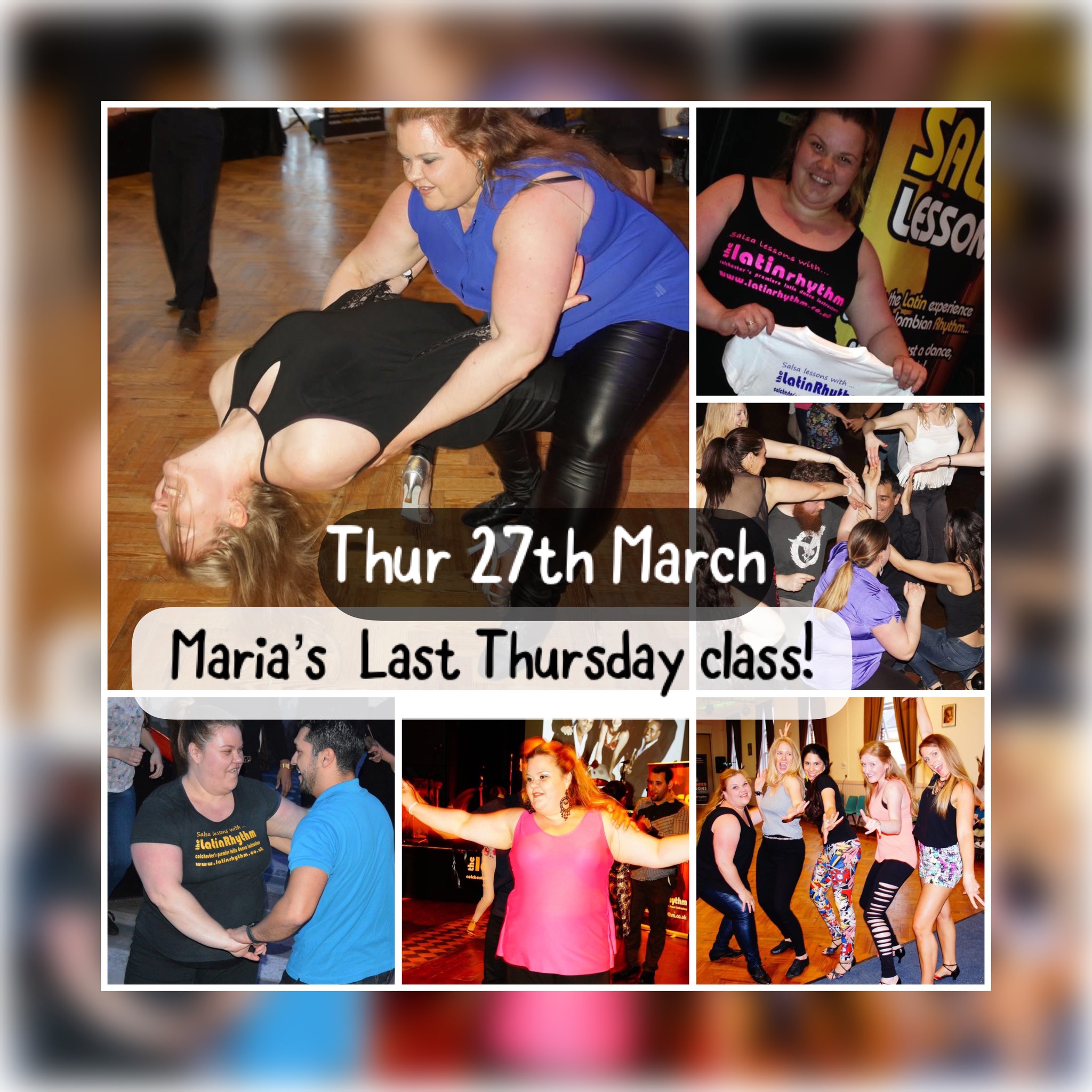 Maria’s Last Thursday class