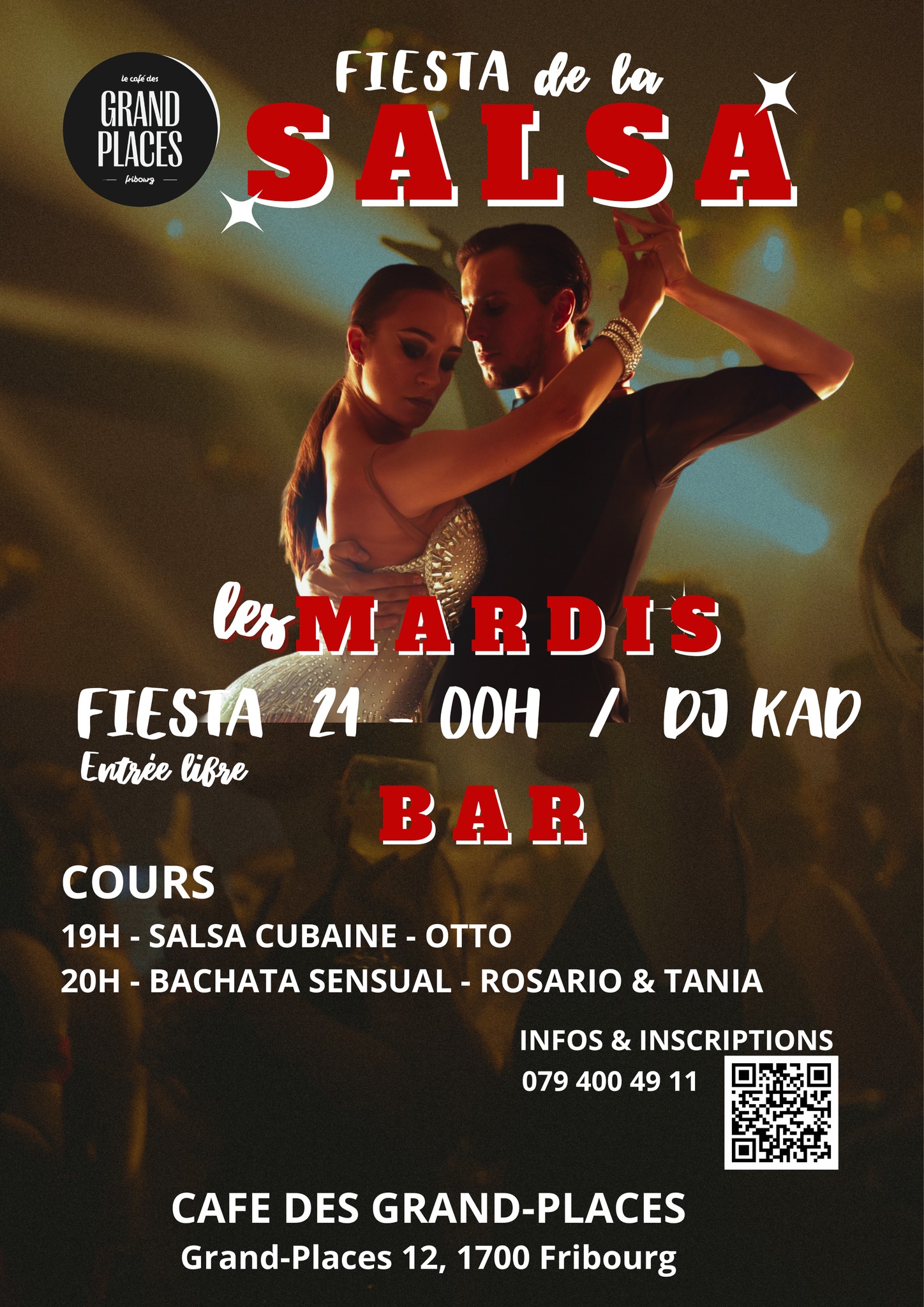 š¢FIESTA SALSA LES MARDIS A FRIBOURGš¢