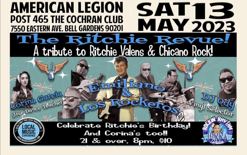 The Ritchie Revue! With Emiliano & Los Rockeros!!