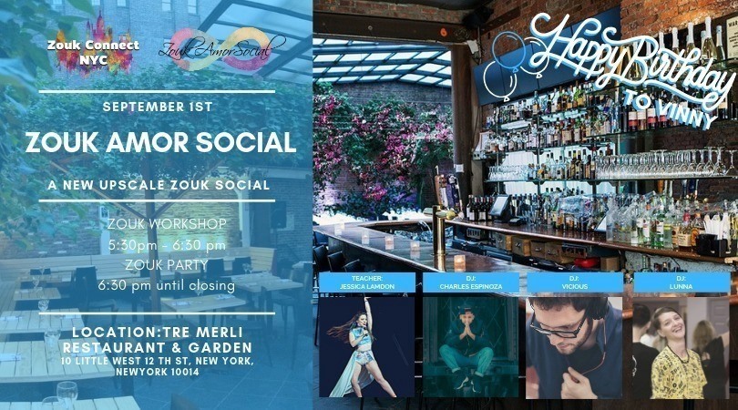Zouk Amor Social at Tre Meri!