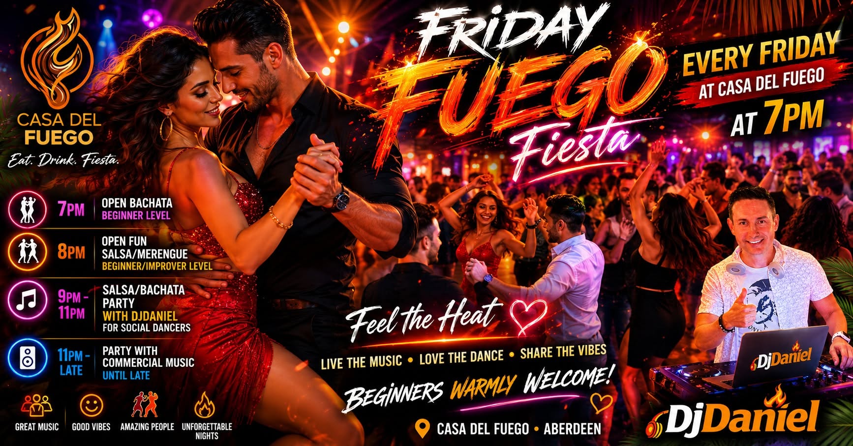 FRIDAY FUEGO FIESTA New Salsa Course!💃🕺🥳🔥