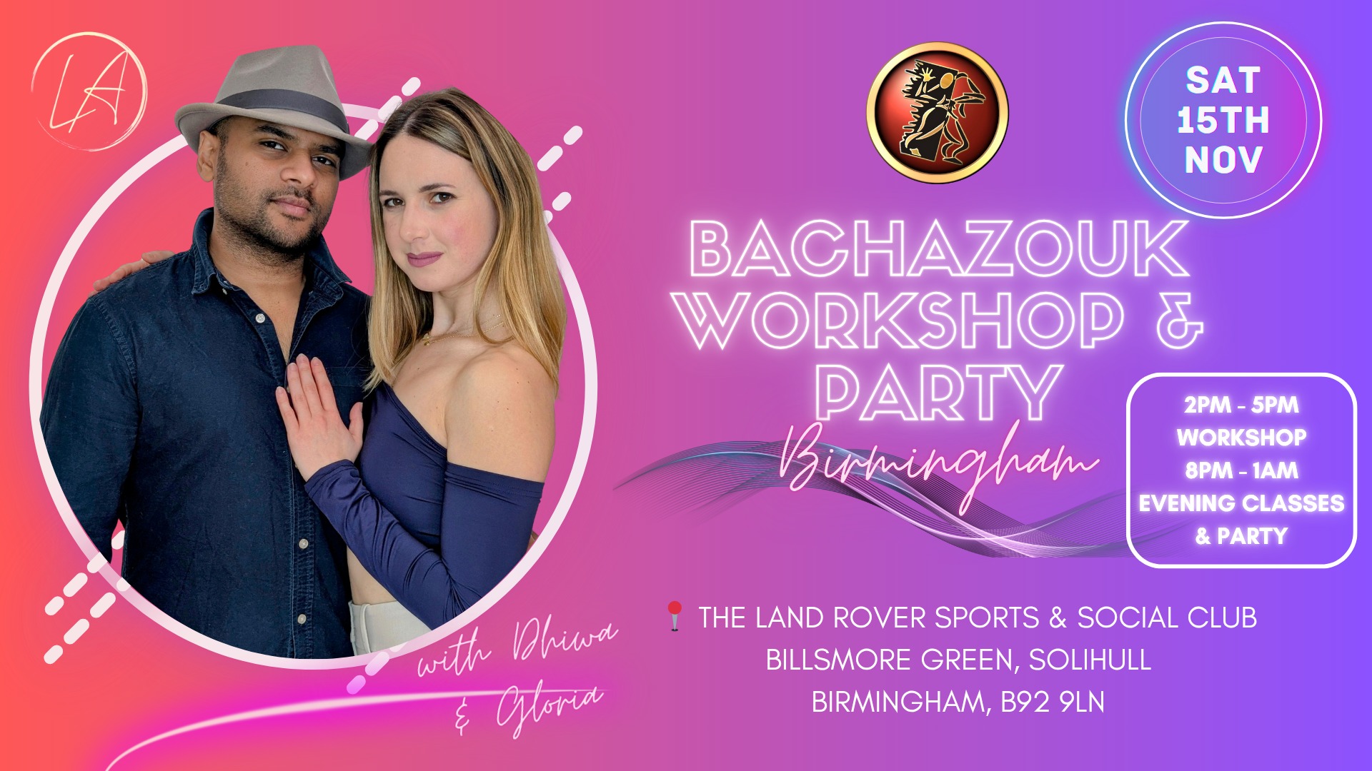 BIRMINGHAM - BACHAZOUK WORKSHOP & PARTY π