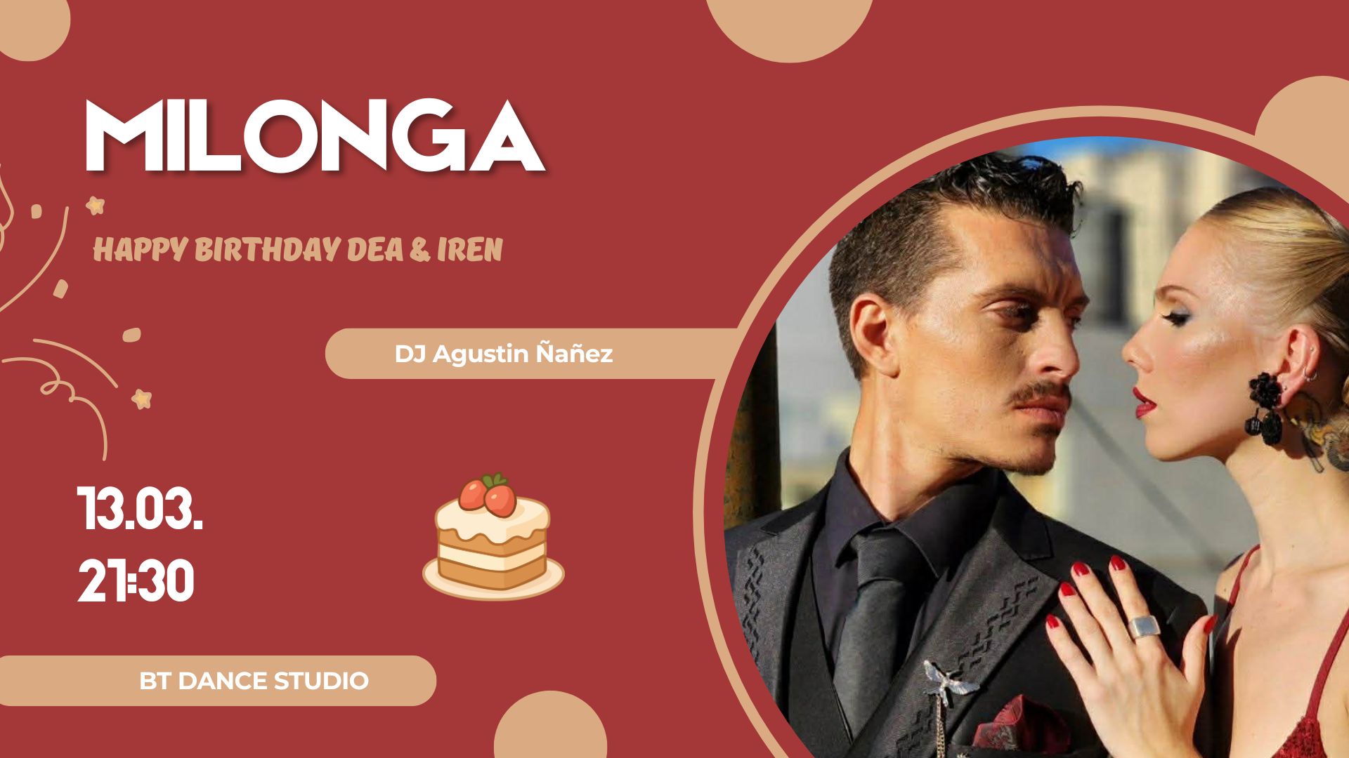 Milonga at BT + Birthday
