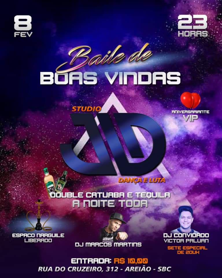 BAILE DE BOAS VINDAS JD