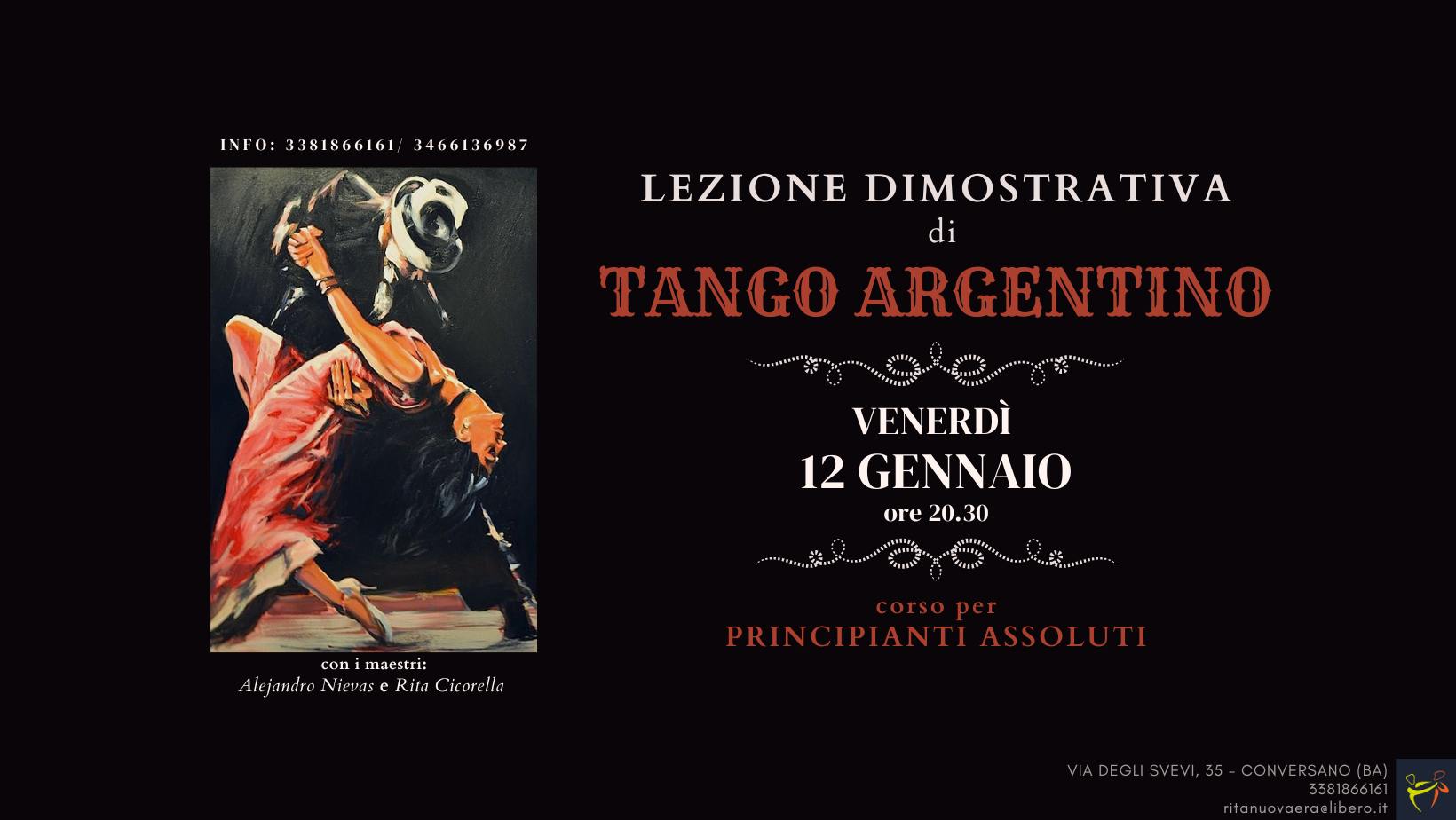 Tango Argentino (Lezione dimostrativa)