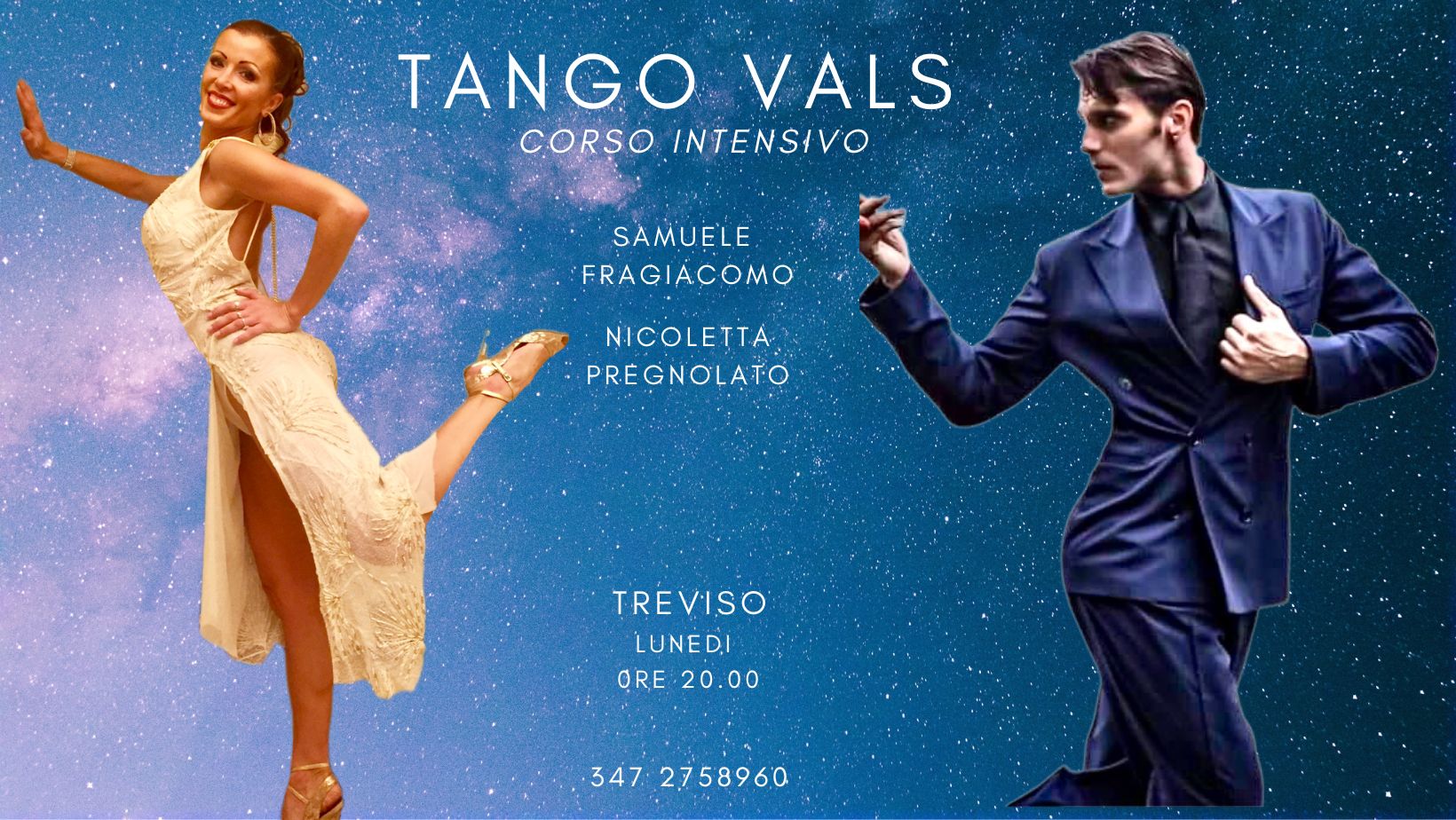 Mini corso intensivo Tango-VALS con Nicoletta Pregnolato e Samuele Fragiacomo