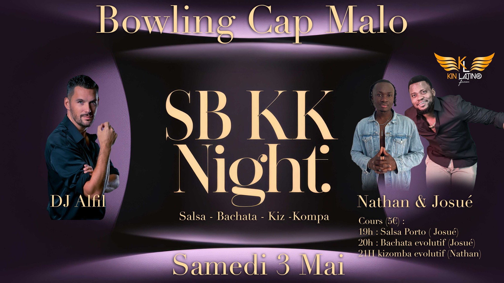 Rennes SBKK Night : Cours Josué et Nathan , mix DJ Alfil