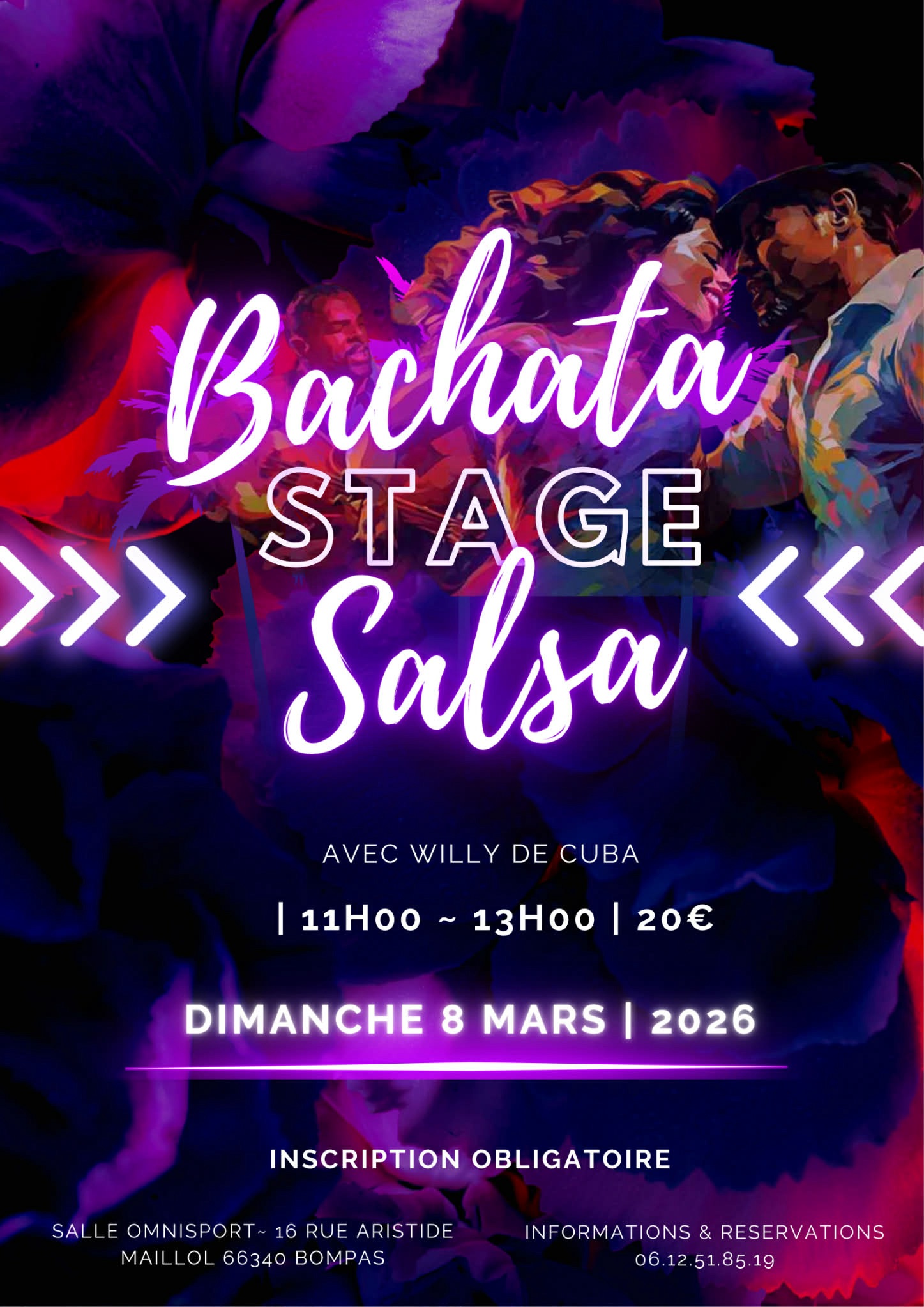 Stage Bachata Salsa 💃 Evolutif