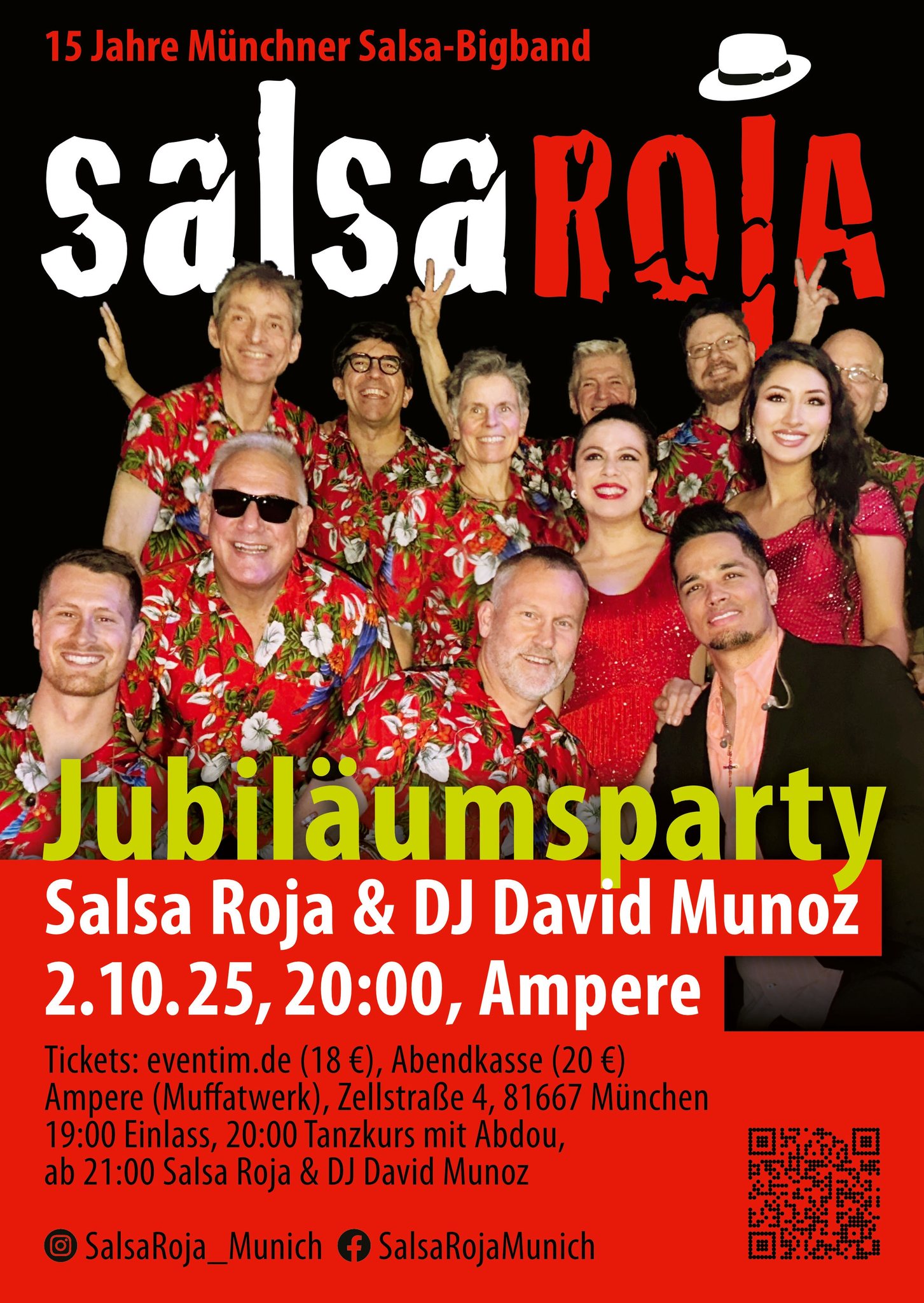 ¡Salsa Roja Jubiläumsparty!