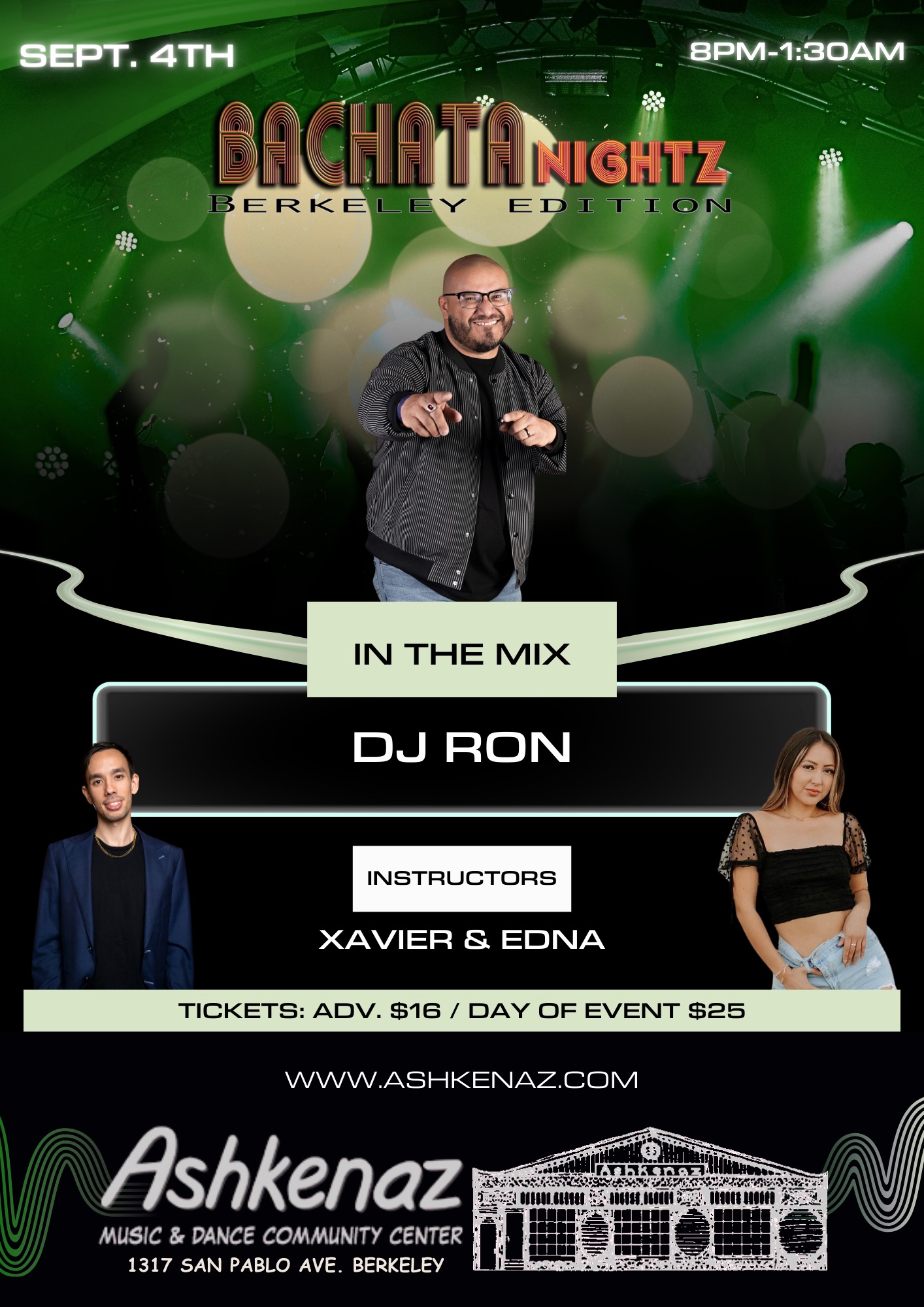 BACHATANightz Berkeley - September 4