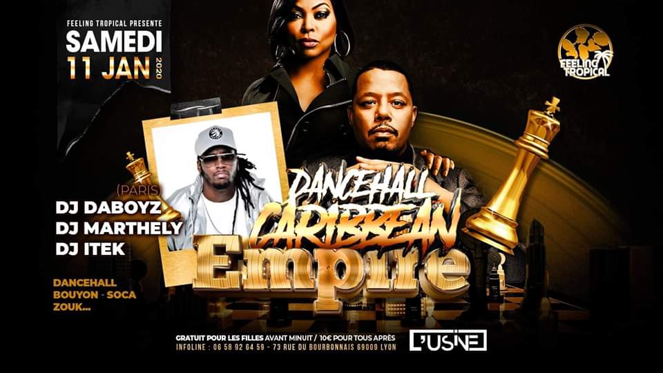 Dancehall Caribbean Empire DJ Daboyz DJ Marthely DJ ITEK