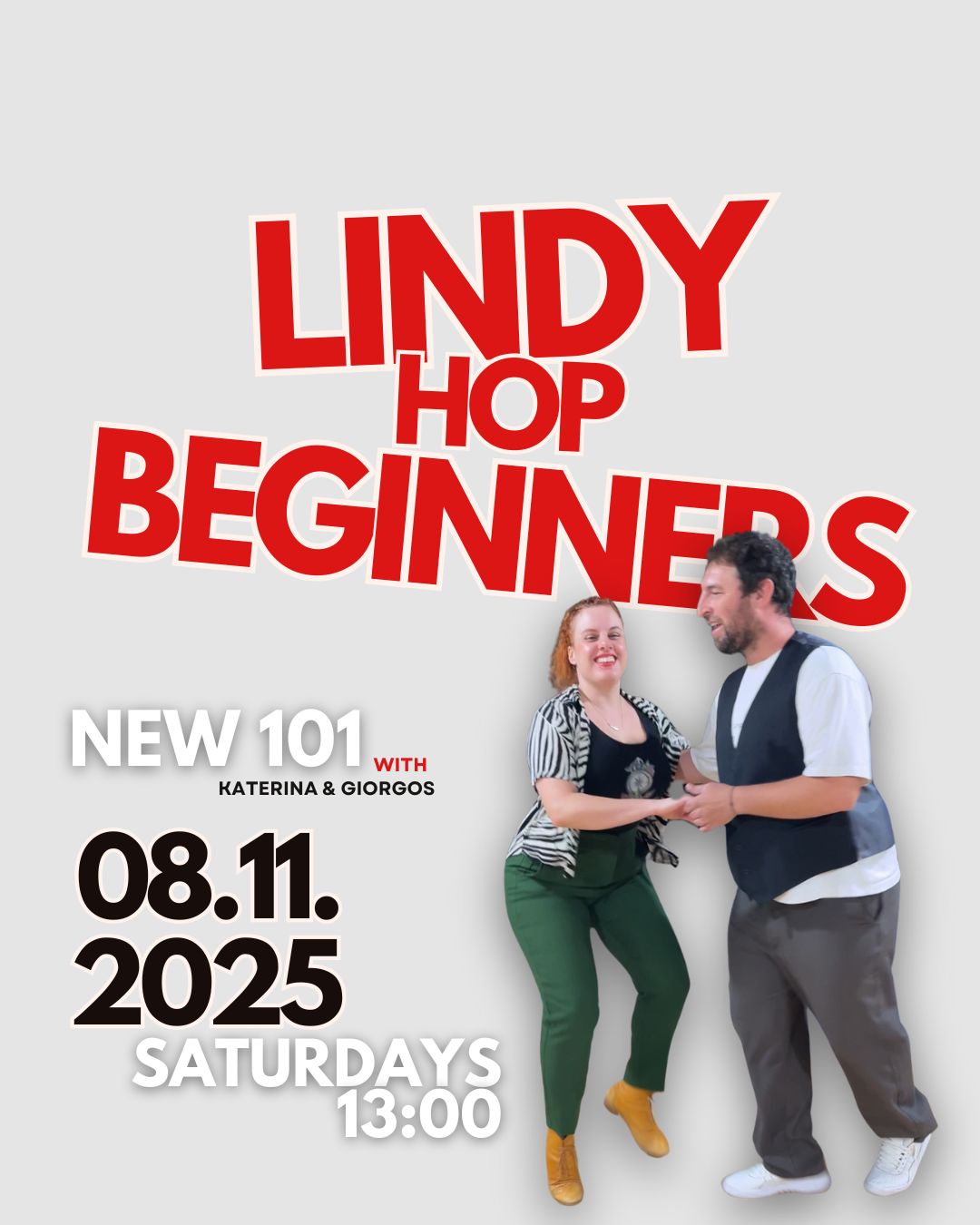 Νέο τμήμα Lindy Hop Swing - 101