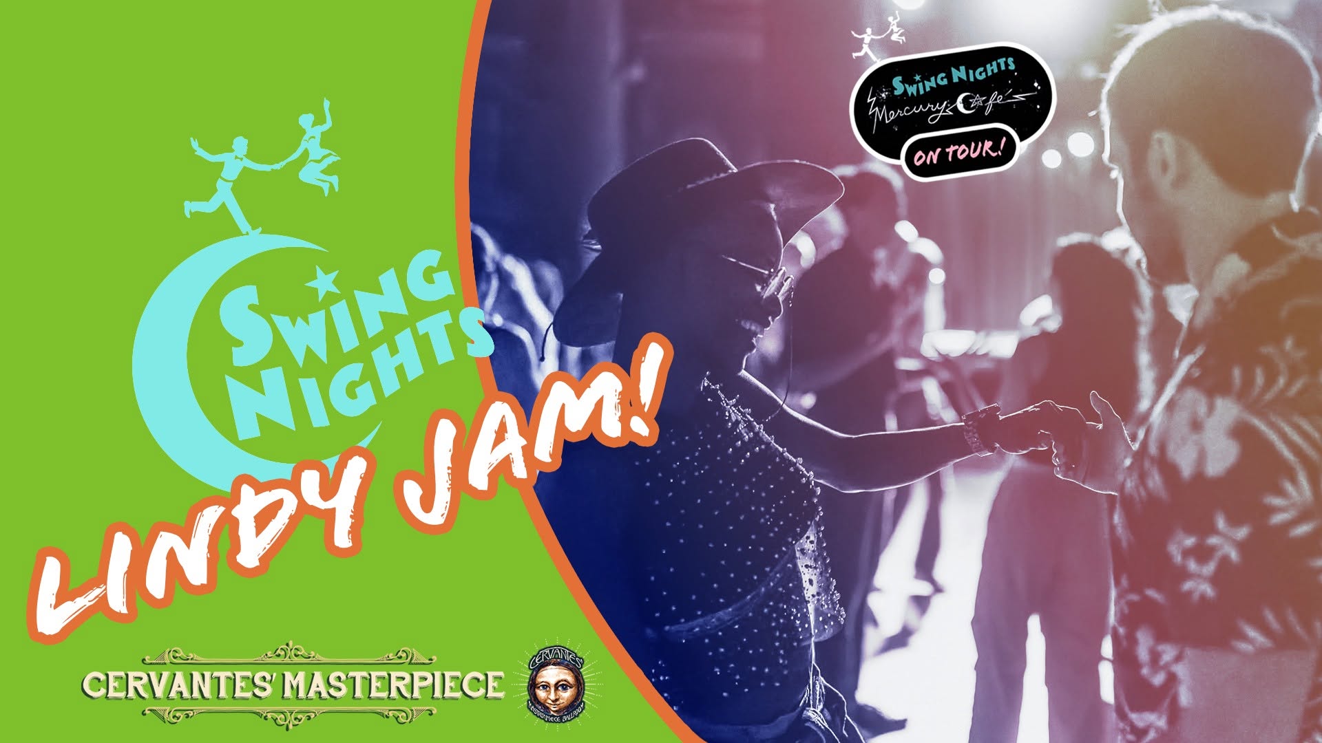 Swing Nights' Lindy Jam at Cervantes Masterpiece Ballroom with DJ's Jeremy Mohney & Miranda Whiting!