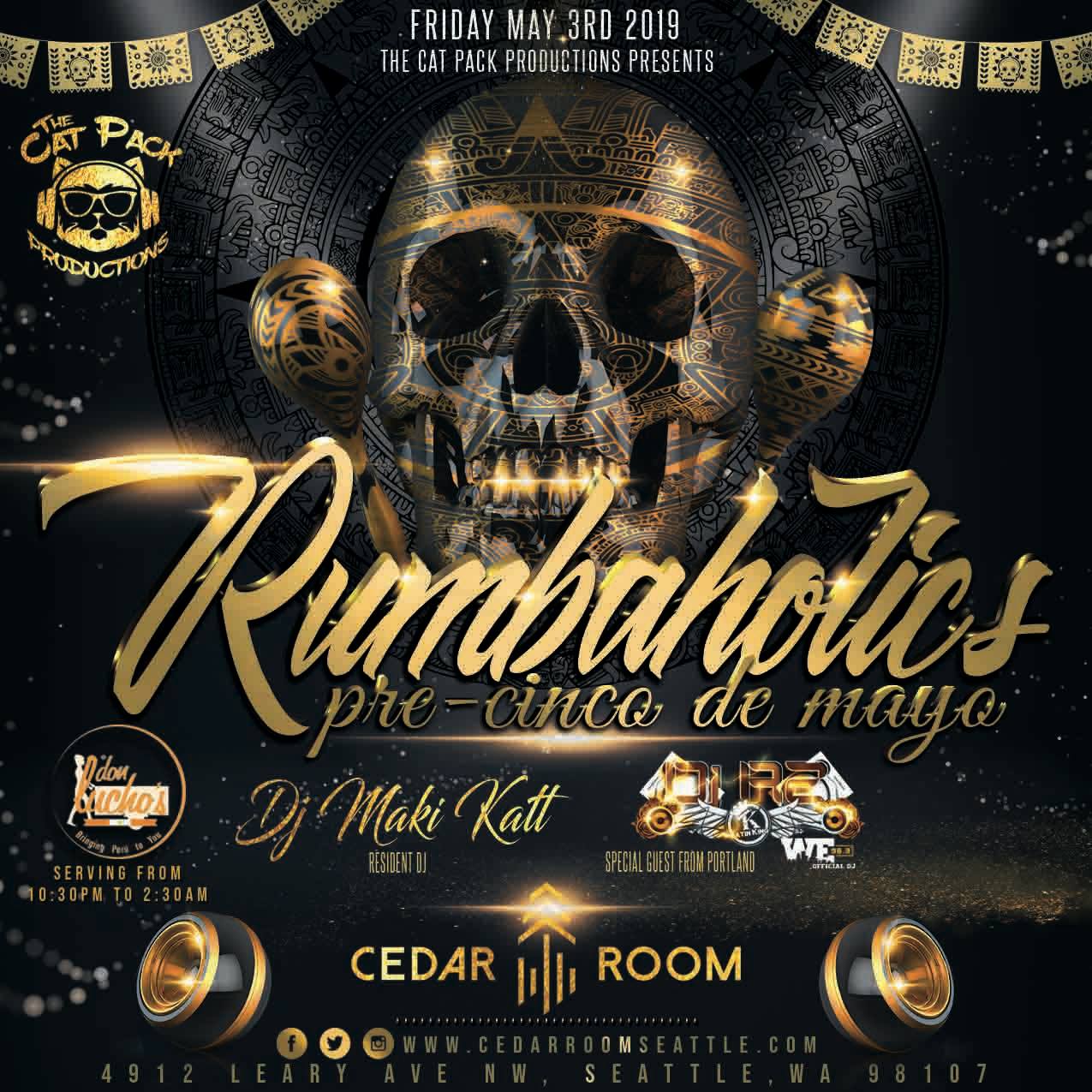 Pre-Cinco de Mayo at Cedar Room