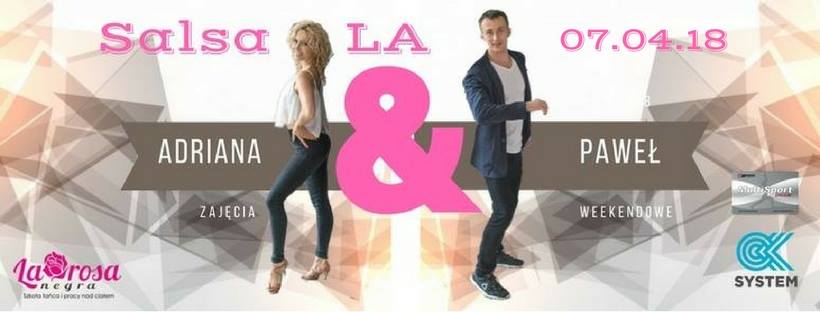 Zajęcia weekendowe z Salsy Los Angeles Adriana&Paweł