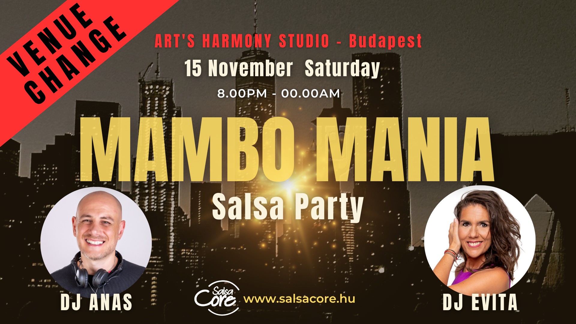 MAMBO MANIA SALSA PARTY