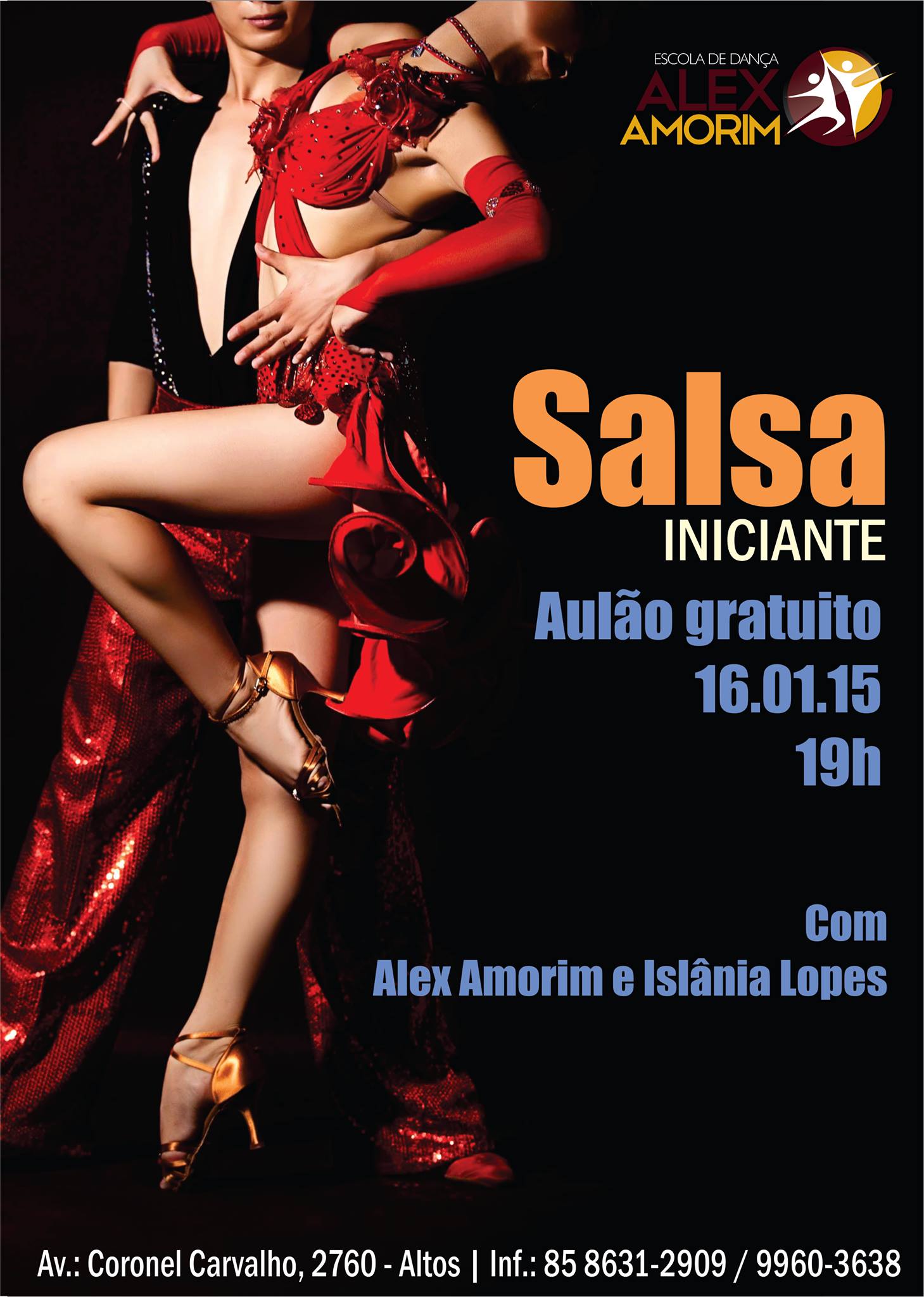 Aulão de salsa - Na nova turma de salsa