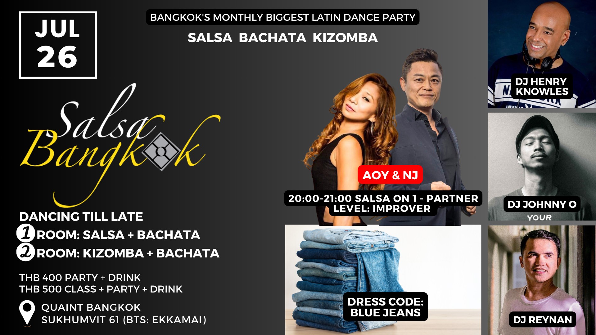 Salsa Bangkok Party - Jul 26