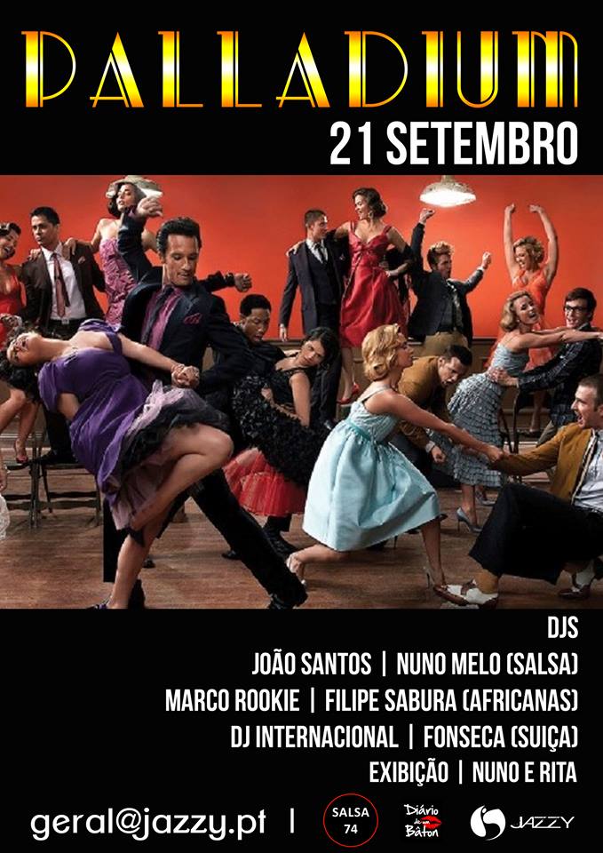 Palladium Night na Jazzy - 21 SETEMBRO - DRESS CODE ELEGANTE