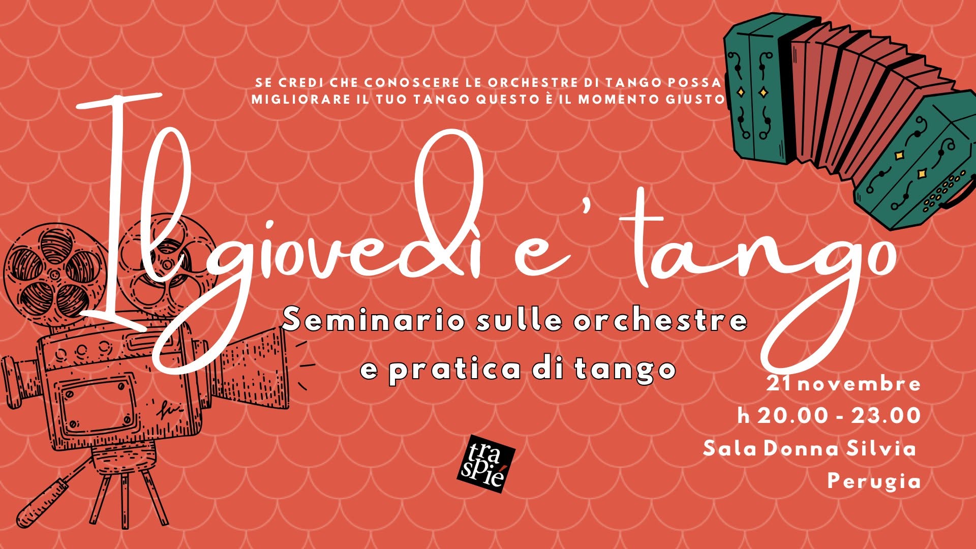 Seminario sulle orchestre di tango + pratica 🎶
