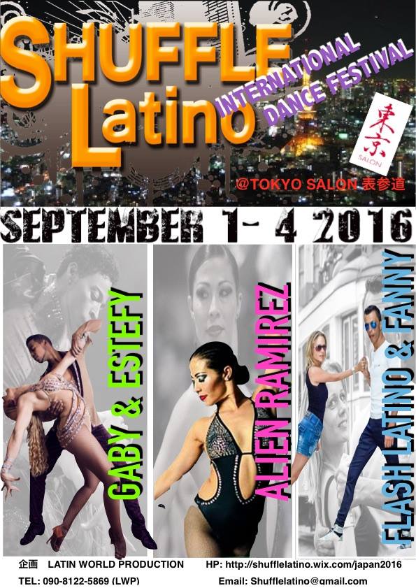 Shuffle Latino International Dance Festival AUG 31 ~ SEPT 4