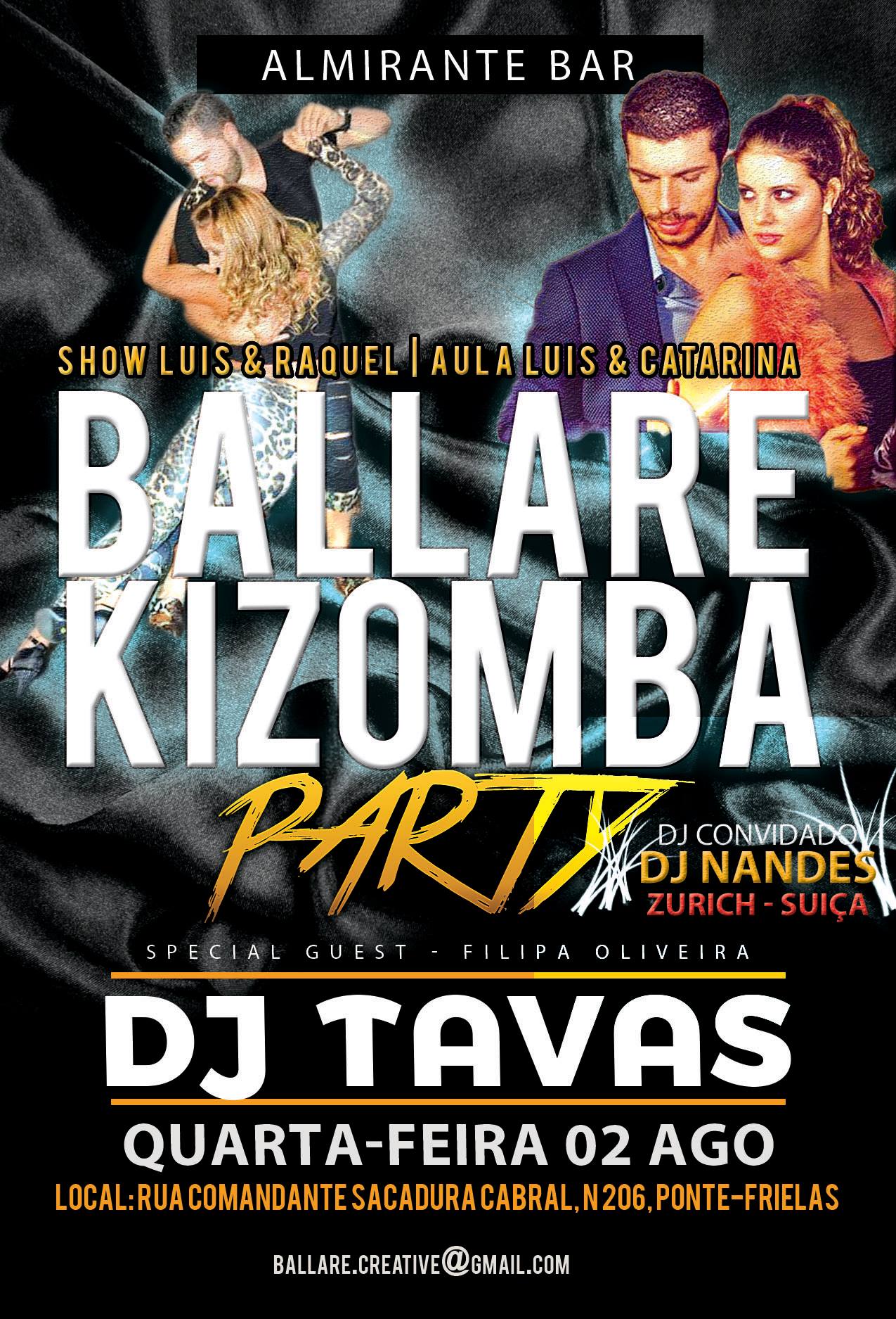 Ballare Kizomba Party - Almirante Bar