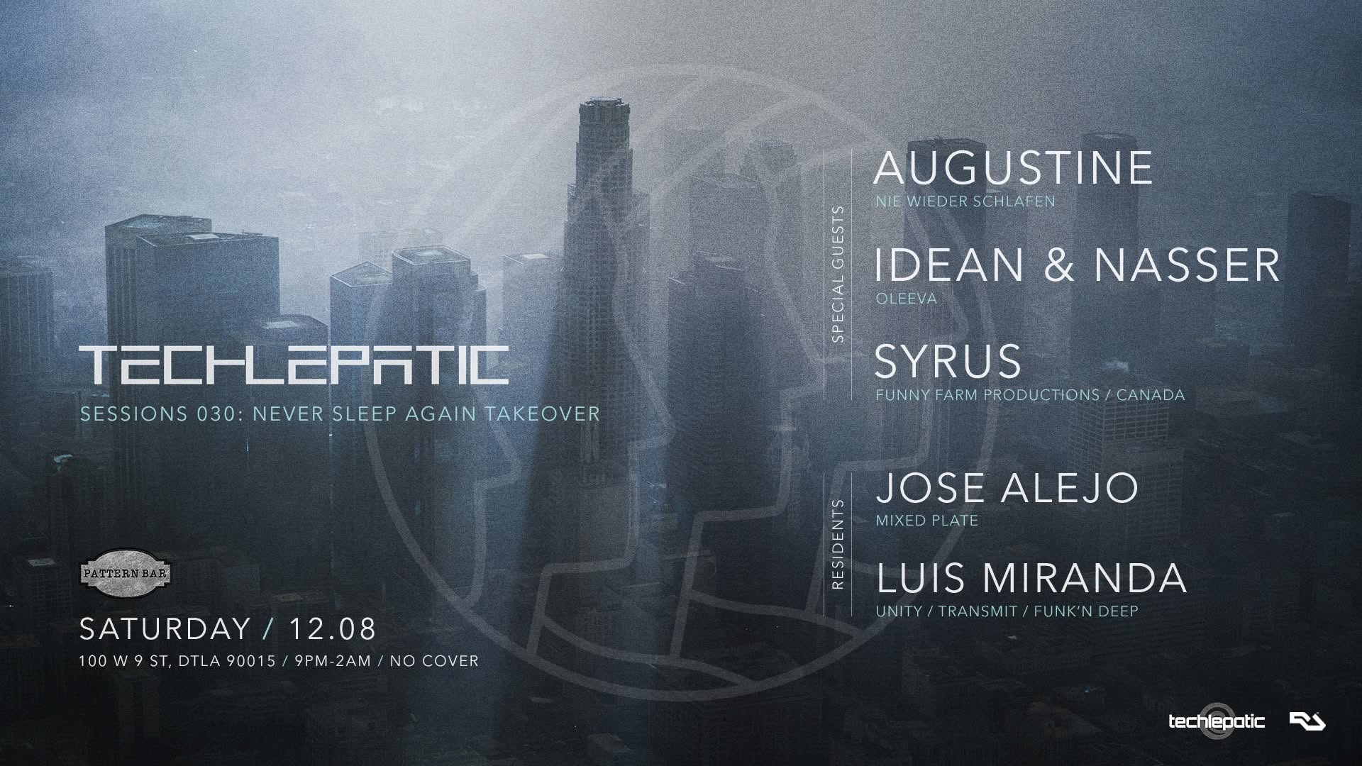 Techlepatic Sessions 030: Never Sleep Again