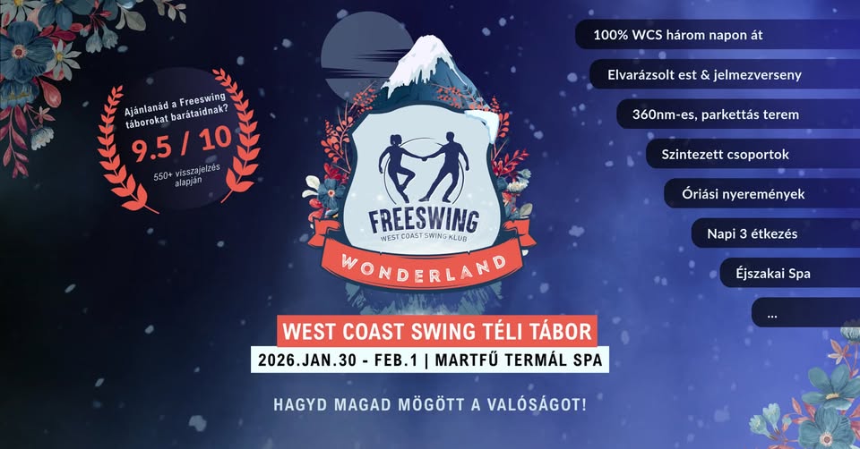 Freeswing Téli West Coast Swing Tábor 2026