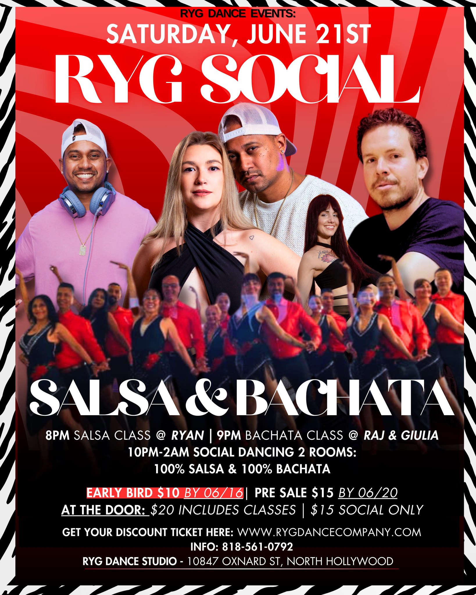 RYG SOCIAL SALSA & BACHATA NIGHT