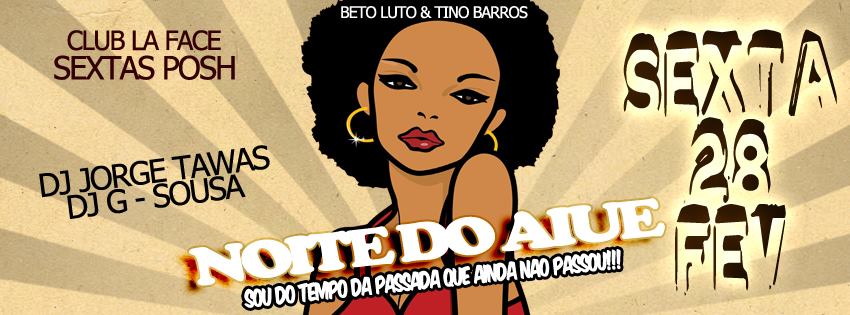 NOITE DO AIUE SEXTAS POSH LADIES NIGHT