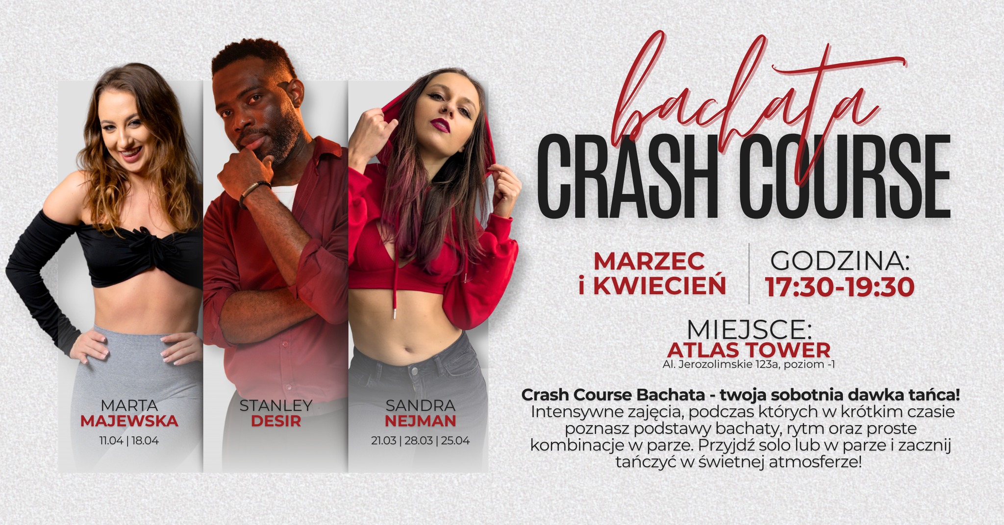 CRASH COURSE BACHATA by Stanley De & Sandra Nejman & Marta Majewska