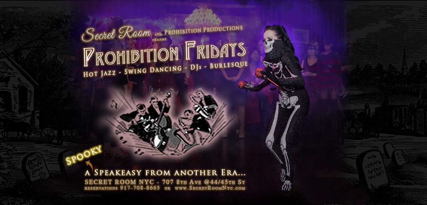 Prohibition Fridays - Halloween Soiree (Oct 25th)